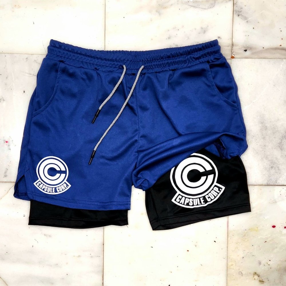 Vegeta Capsule Corp shorts (anime)